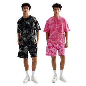 Ensembles de shorts et de hauts pour hommes en sublimation unie pour l'été, design multicolore, vente en gros, léger, GSM, prix bas - Product Image 1