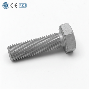Perno Estructural Hexagonal Pesado Galvanizado en Caliente (HDG) ASTM A325 o A325M de 1/2, <span class=keywords><strong>5</strong></span>/8, 3/4, 7/8, 1-1/2, 1", 1-1/8, M16, <span class=keywords><strong>M18</strong></span>, M20, M36 - Product Image 1