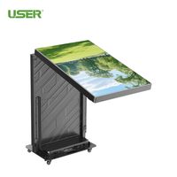 GOB P1.86 P2.5 Intérieur Pliant Led Affiche Écran Led Mur Avec Support Électrique Numérique Publicité Cadre Debout pour Événements Foire