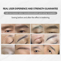 Extensions de cheveux pour sourcils Cheveux humains Faux sourcils, Extension de sourcils artificiels