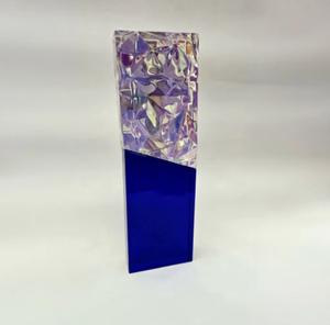 Nuevo Diseño Placa de Premio de Cristal con Estrella Arcoíris MH-NJ0360 Minghuang Personaje de TV y Cine Pulido Tendencia de Moda - Product Image 6