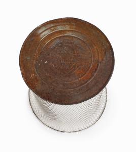 Poubelle en métal blanc, bac à déchets durable, idéal pour le bureau, les espaces publics, le jardin, la maison, le balcon, l'usage commercial et extérieur - Product Image 6