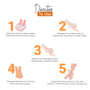 Kit de pédicure professionnel Vedic Line pour la maison et le salon, soin des pieds, manucure et relaxation à prix compétitif - Product Image 3