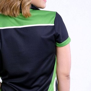เสื้อโปโลผู้หญิงคุณภาพดีที่สุด แบบสั่งทำ สีตัดต่อ แขนสั้น โพลีเอสเตอร์ 100% แห้งเร็ว สปอร์ต ทรงเข้ารูป ใส่ได้ทั้งฤดูใบไม้ผลิและฤดูร้อน - Product Image 6
