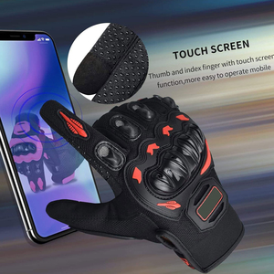 Guantes de Motocross de Invierno al por Mayor, Talla Grande, con Tecnología de Pantalla Táctil, de Cuero, para Hombre, con Logotipo Personalizable, para Exteriores - Product Image 6