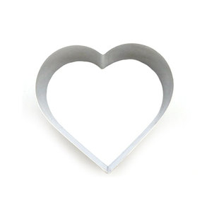 Stainless Steel Heart Cookie Cutters Set 5 Piece Baking Mold Fondant Dough Sandwich Shaping <b>Tool</b> Oven Safe - Product Image 4