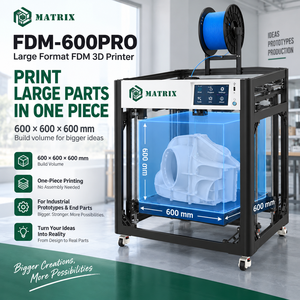 Imprimante 3D FDM grand format 600x600x600mm pour prototypes automobiles, pièces intérieures et composants de véhicules - Product Image 2