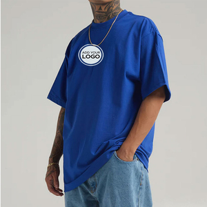 Camiseta Vintage con Logotipo Personalizado, Teñida, 210 GSM, Suave, Corte Holgado, Algodón Peinado, Lavada, Lisa, Estilo Boxy, Venta al por Mayor - Product Image 1