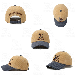 Gorra de Béisbol RIZNA de Sarga, 6 Paneles, Unisex, Casual, con Logotipo Bordado en 3D en el Panel Frontal, Ajustable, para Adultos, Primavera/Verano - Product Image 6