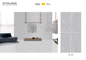 Azulejos de Lujo de Primera Calidad, 600x1200mm, Acabado Pulido, Textura de Piedra, Resistentes al Desgaste, Losas de Porcelana Económicas para Paredes - Product Image 5