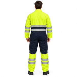 Ropa de Seguridad Reflectante y Transpirable de Algodón, Diseño Personalizado, Unisex, Tallas Grandes, Overoles de Trabajo de Invierno, Alta Calidad, Antibacterianos - Product Image 3