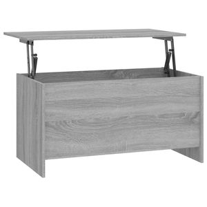Table basse en bois d'ingénierie gris Sonoma 40.2 "x 21.9" x 20.7 "Taille - Product Image 2