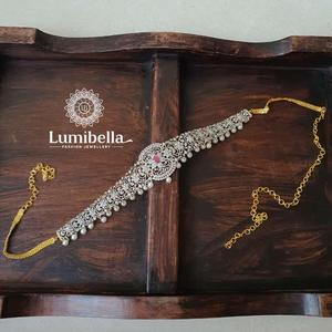 American Diamond Alloy Hip Belt Fashion Jewelry Set - Product Image 1