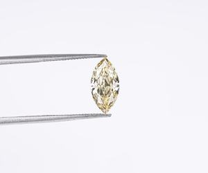 Diamante amarillo de fantasía cultivado en laboratorio con certificación IGI, corte marquesa, diamante CVD suelto, diamante VVS creado en laboratorio, venta al por mayor para la fabricación de joyas - Product Image 1