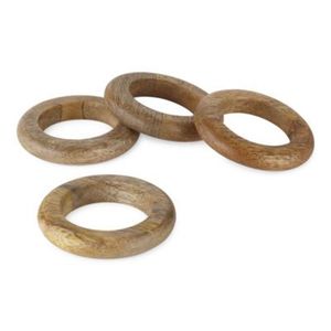 Anillos de Servilleta de Madera Ecológicos, Modernos y de Lujo, Hechos a Mano, Multifuncionales, para Bodas, Fiestas y Hogar, Venta al Por Mayor - Product Image 4