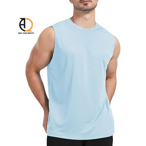 Singlet de sport en coton sans manches pour l'entraînement physique - Product Image 1
