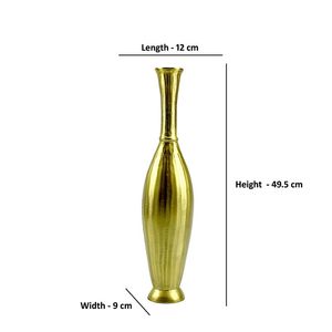 Decor Gold <b>Mini</b> Flower Vase Aluminium Metal Bud Vase for <b>Table</b> Living Room Office & Centerpiece Decor - Product Image 4