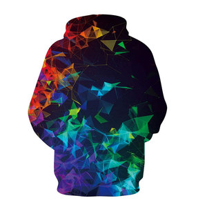 Sudadera con Capucha Deportiva para Hombre, Corte Ajustado, Estampada, con Logotipo Personalizado, de Forro Polar Elástico, para Entrenamiento Profesional en el Gimnasio - Product Image 4