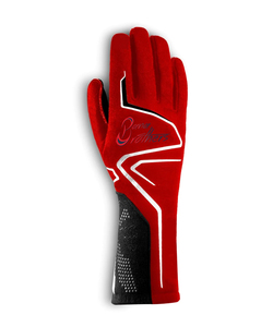 Gants de course professionnels rouges en gros – Conception durable effet seconde peau – Approvisionnement en vrac direct usine - Product Image 1