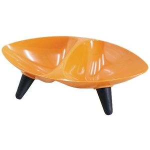 Comedero Doble para Perros Couture Sculpture, Tazones y Comederos de Melamina para Mascotas para Comida y Agua - Product Image 1