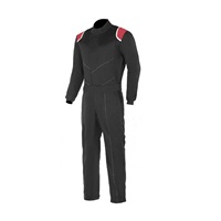 Traje de Carreras de Poliéster Ligero Ignífugo de Manga Larga para Hombre, Colores Personalizables, Detalles en los Hombros, para Todas las Temporadas