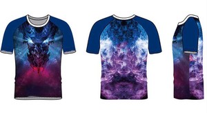 Top Quality Sublimation Rashguard Short <b>Sleeves</b> Soft Compression Jiu Jitsu Wear BJJ MMA Rashguard - Product Image 6