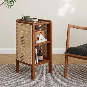 Stylish Rattan <b>Side</b> <b>Table</b> With Eco Friendly Design And Practical <b>Storage</b> For Modern Bedrooms - Product Image 4