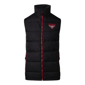 Gilet d'hiver sportif pour homme Mockup Corporation - Imperméable, séchage rapide, respirant, couleur personnalisée, motif uni, fermeture éclair - Product Image 1