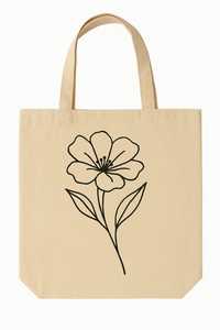Premium Eco Friendly Cotton Canvas Tote Bag with Custom Logo Printing Reusable Shopping <b>Handbag</b> for Grocery Travel and Daily use - Product Image 3