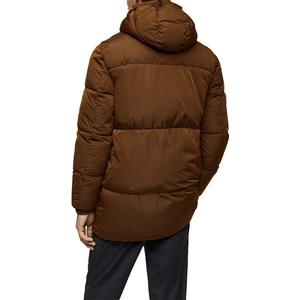 Chaqueta acolchada para hombre con capucha, cálida para invierno, chaqueta de burbujas para hombre, para invierno, para actividades al aire libre. - Product Image 3