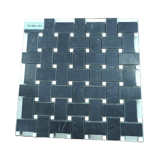 Mosaïque en verre, pierre vietnamienne foncée, pour revêtements de sol artistiques, pavages élégants et finitions murales à prix compétitif - Product Image 5