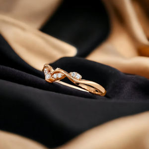 Nuevo Anillo Apilable de Lujo con Circonita Cúbica de Moda, Engaste Pavé, Plata de Ley 925, Delicado, para Boda y Compromiso de Mujer - Product Image 5