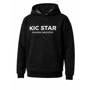 ชุดวอร์มผู้ชายพิมพ์ลายโลโก้ตามสั่ง ผ้าฝ้ายฟลีซ 100% เสื้อฮู้ดแบบสวมหัว กางเกงจ็อกเกอร์ สตรีทแวร์ - Product Image 2