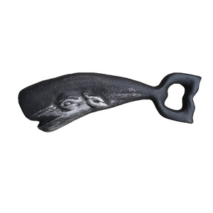 Abridor de botellas con forma de pez de hierro fundido, decoración de bar, abridor de cerveza y vino para regalo. - Product Image 2