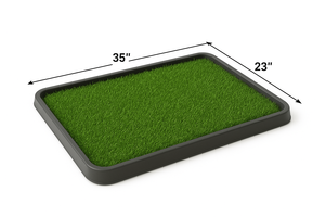 TH-PAG-610 Comfortable Synthetic Pet Turf Rug Natural Look Quick Dry Suitable for Apartment Living Indoor Puppy <b>Toilet</b> Training - Product Image 2