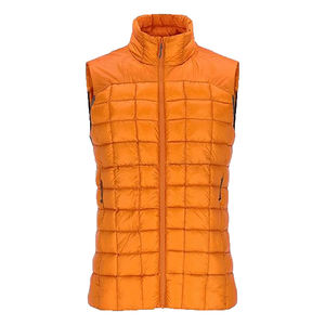 เสื้อกั๊กพัฟเฟอร์ผู้ชายแบบคอปกพับได้ น้ำหนักเบา สำหรับฤดูหนาว - Product Image 3