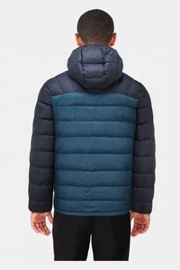 Chaqueta de invierno para hombre, con capucha, a prueba de viento e impermeable, con cierre de cremallera, alternativa a la plumón, para viajes y actividades al aire libre. - Product Image 4