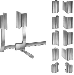 DeBakey Rib Spreader Surgical Premium Quality Thoracic Retractor Stainless Steel Cardiovascular Surgery Instrument - Product Image 5