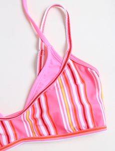 Ensemble de bikini pour femmes, été, plage, à pois, 2 pièces, commande en gros - Product Image 4