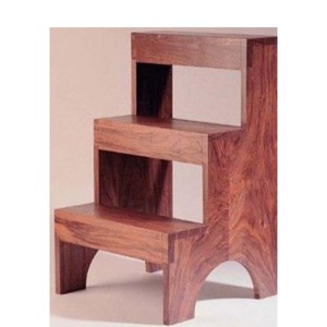Reclaimed Wood Rustic <b>Step</b> <b>Stool</b> Farmhouse Style Wholesale Handcrafted - Product Image 2