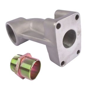 Coude d'échappement en acier inoxydable pour Yanmar pour GM 1GM 2GM 3HM 3YM30 3HM35F 2GMF 3HMF # 128370 13610 Moteurs de bateau Produit - Product Image 2