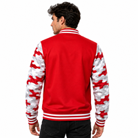Veste de baseball personnalisée pour homme, broderie, style streetwear, patchs logo, veste varsity sur mesure