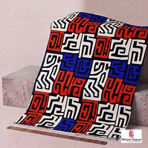 Premium African Ankara Wax Print Cotton Fabric OEM ODM Custom Textile Manufacturer Wholesale Factory Customized Fabric Service - Product Image 4