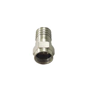 Conector de Cable Coaxial RG6 Tipo F con Anillo Incorporado, Adaptador de Terminación por Compresión, de Alta Resistencia, para Radiofrecuencia - Product Image 2