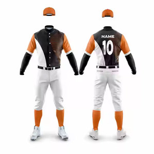 Tenue de baseball pour entraînement fabriquée en usine, nouvelle arrivée, dernier design, polyester respirant de haute qualité - Product Image 1