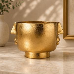 Florero Metálico Premium Hecho a Mano con Acabado Resistente al Óxido para Decoración del Hogar, Sala de Estar y Centros de Mesa para Bodas - Product Image 1