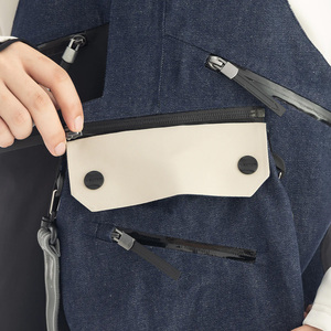 New Arrival Fully Customized Heavy Duty Multi Zippered Chest Pockets And Cargo Side Pockets Bib Waterproof Outdoor Ski <b>Overalls</b> - Product Image 5