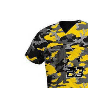 Unisex Adult <b>Baseball</b> Uniform Customizable Breathable Moisture-Wicking Anti-Bacterial Plus Size 100% Polyester Adjustable Strap - Product Image 5