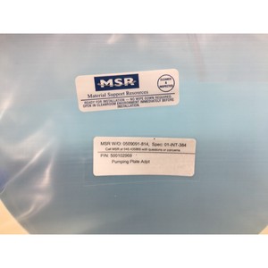 AMAT 0200-10464 Pumping <b>Plate</b> Adaptor <b>Ring</b>, 118468 - Trusted Global Legacy Semiconductor Equipment and Parts at - Product Image 1