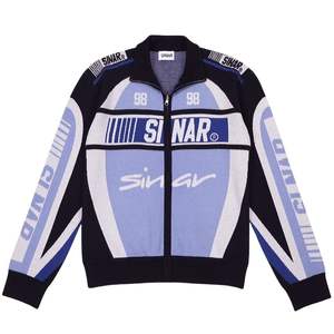 Custom Logo 100% Cotton Men's Winter Sweater Casual Knitwear Zipper Jumper Graphic Track Coat <b>Vintage</b> <b>Racing</b> <b>Jacket</b> for Men - Product Image 1